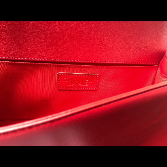 SOLD-Chanel boy bag old medium - Picture 10 of 14